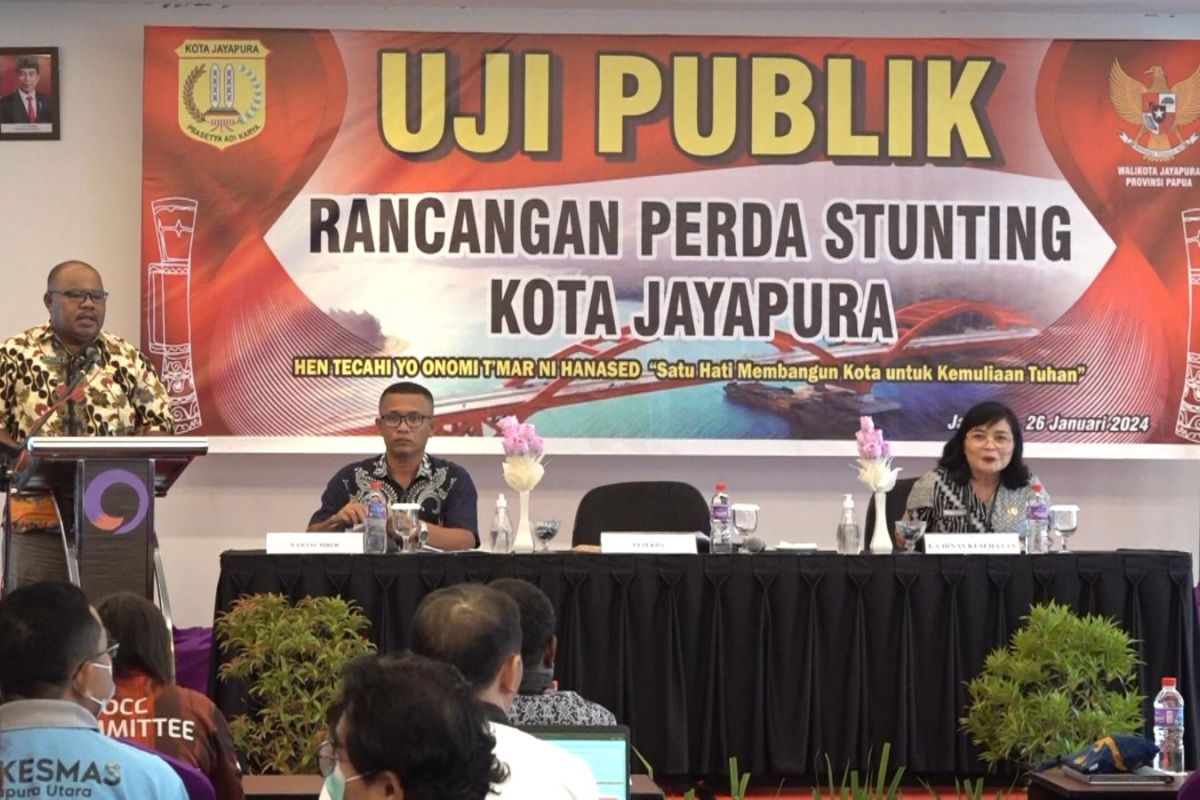 Pemkot Jayapura butuh perda percepatan penurunan stunting