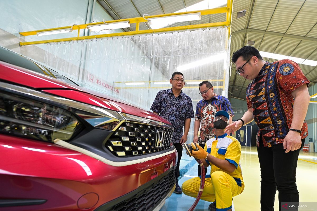 Honda tambah fasilitas layanan purnajual bodi dan cat mobil