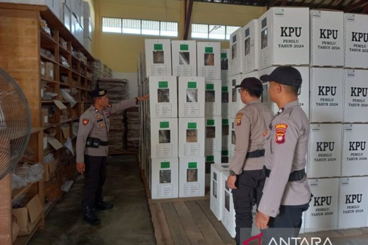 Polda Kalbar pastikan keamanan penyaluran logistik Pemilu 2024