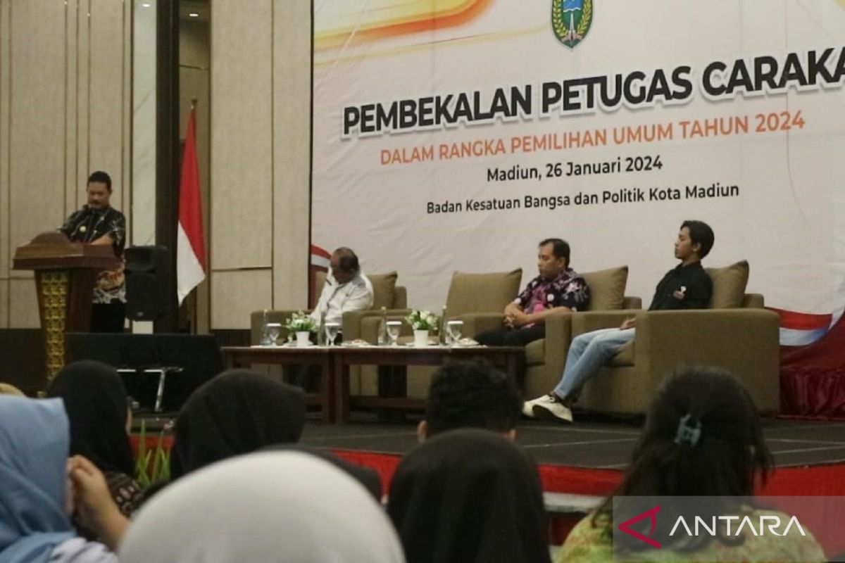 Pemkot Madiun bentuk 584 petugas Caraka pantau hasil Pemilu