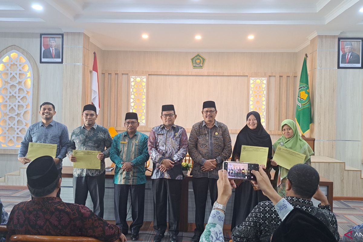 Kemenag beri surat penugasan reposisi bagi 753 tenaga PPPK di Aceh