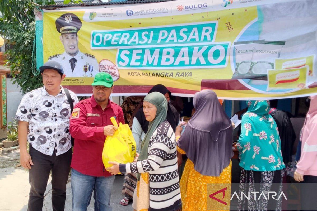 DPKUKMP Palangka Raya gencarkan sidak harga sembako di sejumlah pasar