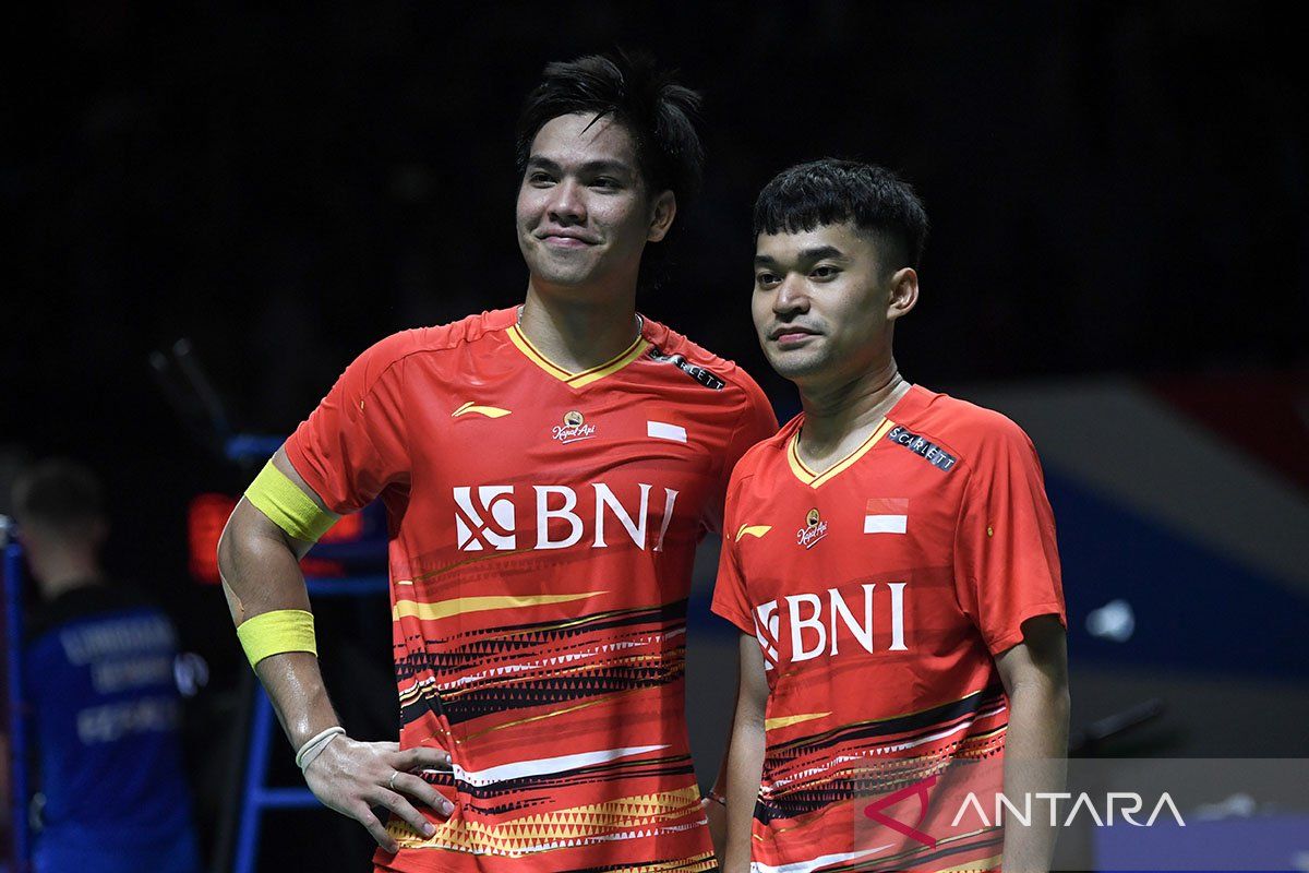 Leo/Daniel segel tiket final usai menang rubber game dari Fajar/Rian