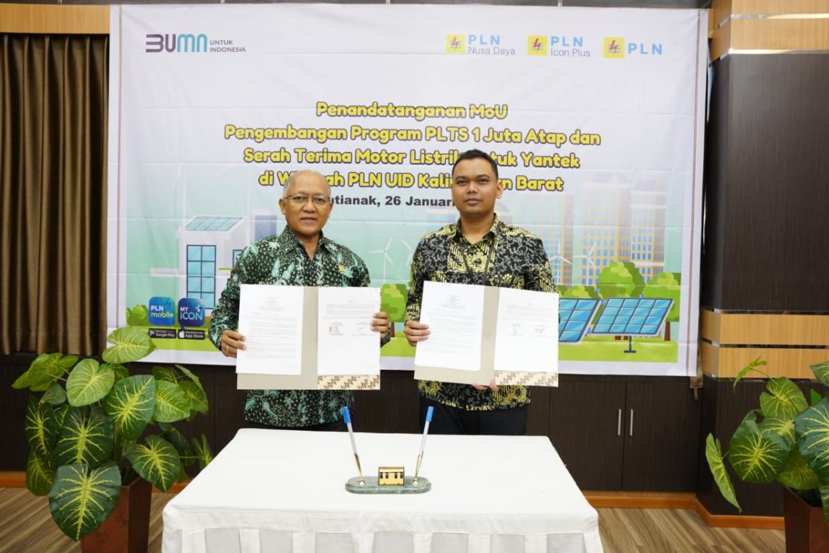 PLN Icon Plus canangkan program PLTS satu juta atap