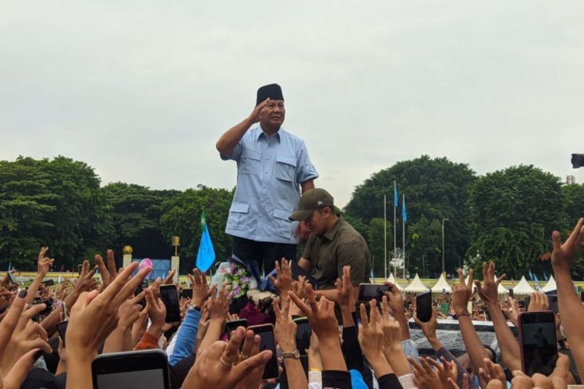 Ada oknum ingin rusak surat suara nomor urut 02, ungkap Prabowo