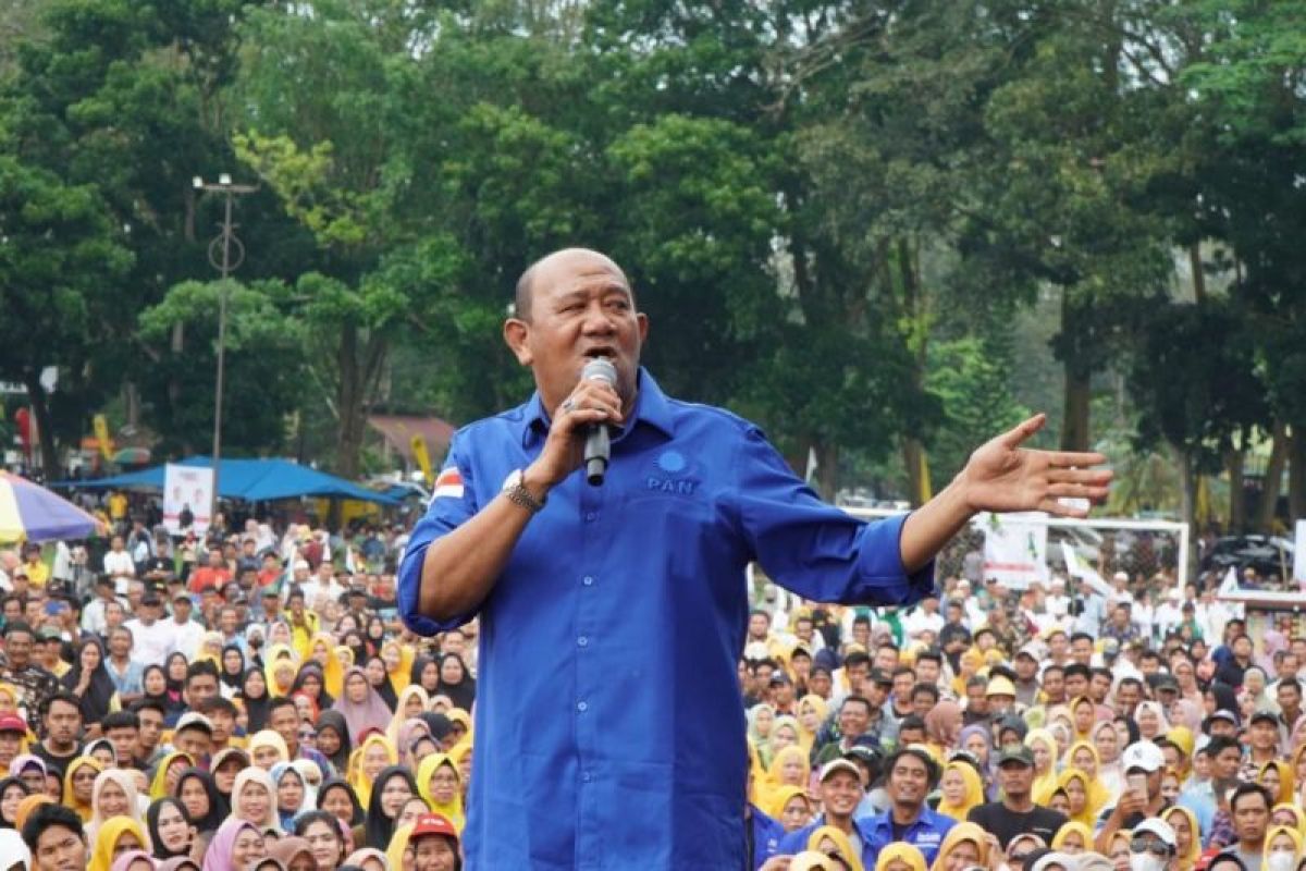 Tim Kampanye Nasional gelar kampanye Prabowo-Gibran di Langkat