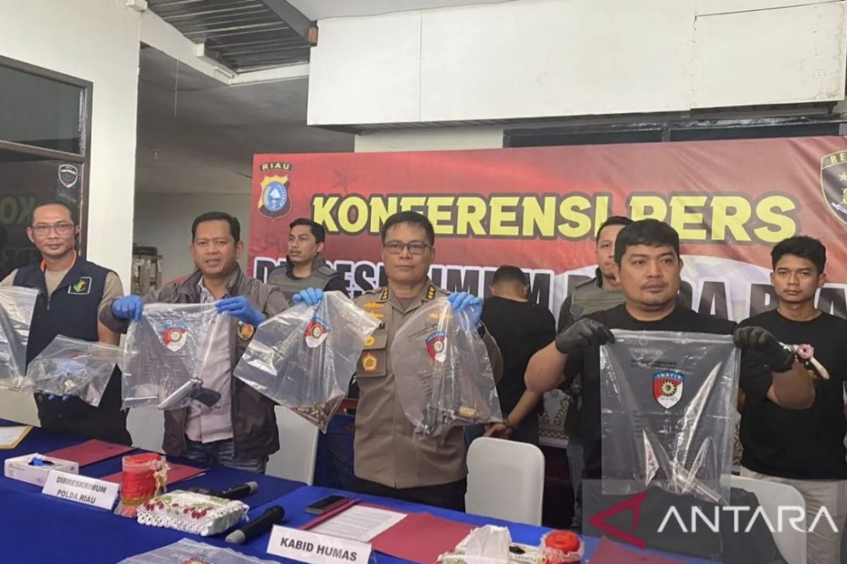 Polisi tembak mati  perampok bersenjata api