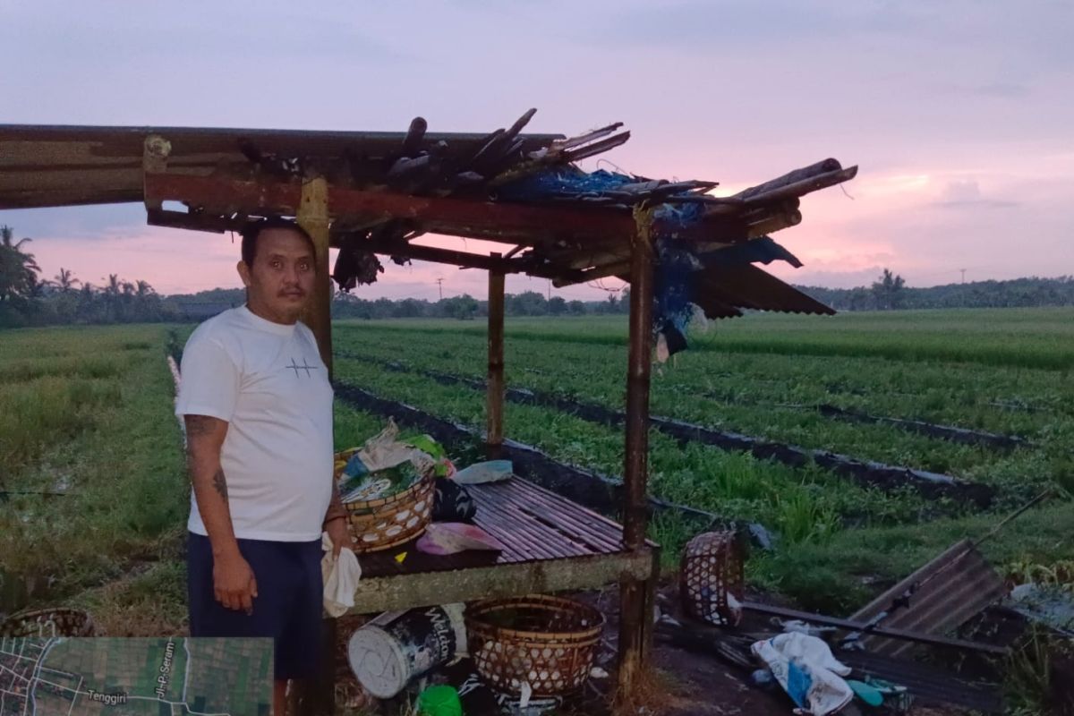 12 orang tersambar petir satu orang meninggal di Jembrana Bali