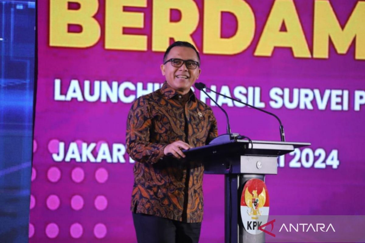 Menpan RB sebut survei integritas KPK jadi indikator budaya BerAKHLAK