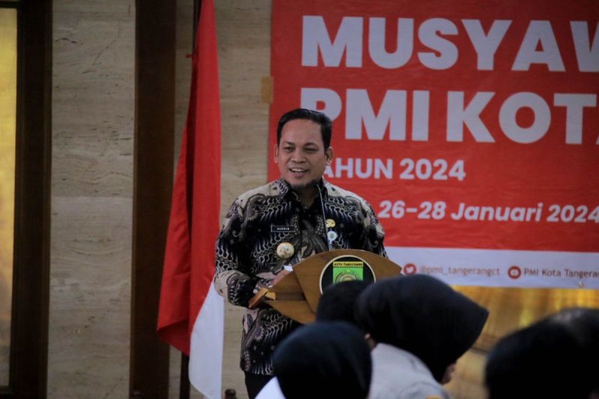 Pemkot Tangerang dukung PMI jadi organisasi kemanusiaan berkualitas