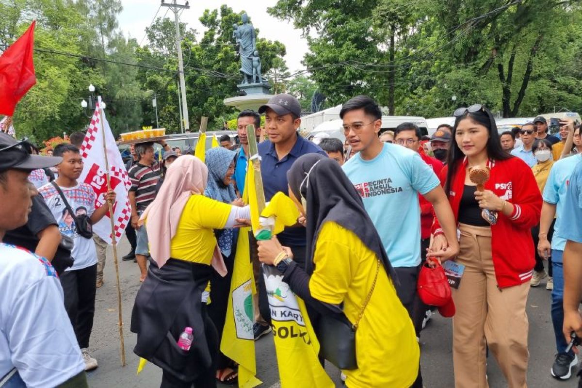 Warga Semarang antusias kehadiran Ketum PSI Kaesang