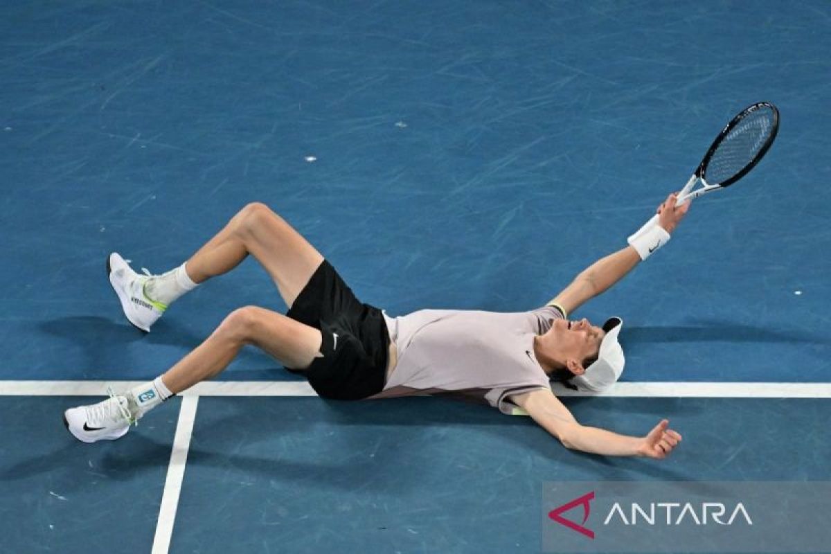 Jannik Sinner juarai Australian Open 2024