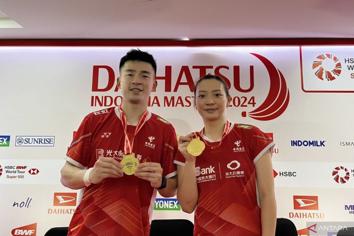 Pebulu tangkis China Zheng/Huang tak menyangka koleksi delapan gelar juara di Istora
