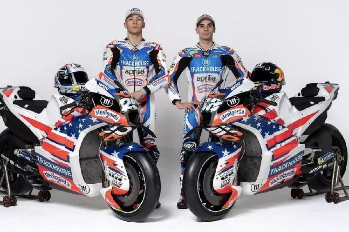 Hadapi MotoGP, Trackhouse Racing bawa sentuhan Amerika pada livery 2024