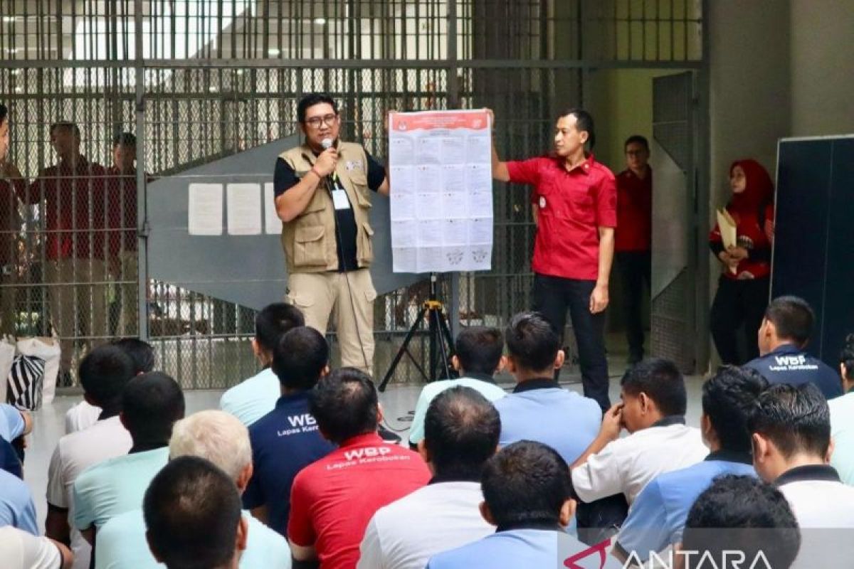 Kemenkumham Bali gandeng KPU sosialisasi pemilu di penjara