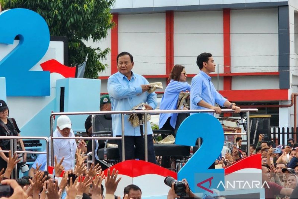 Prabowo  minta pendukung jaga surat suara setelah pencoblosan