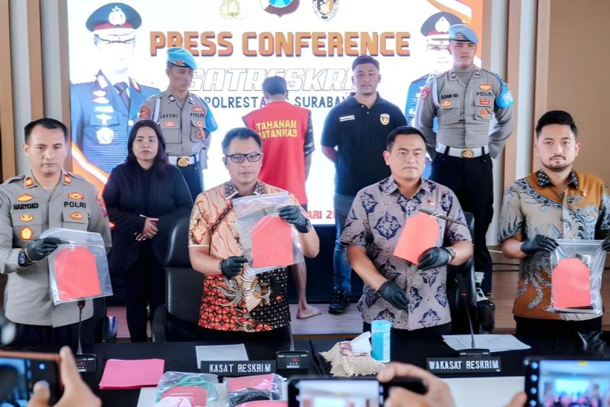 Polisi ungkap kasus pencurian disertai pencabulan di Surabaya