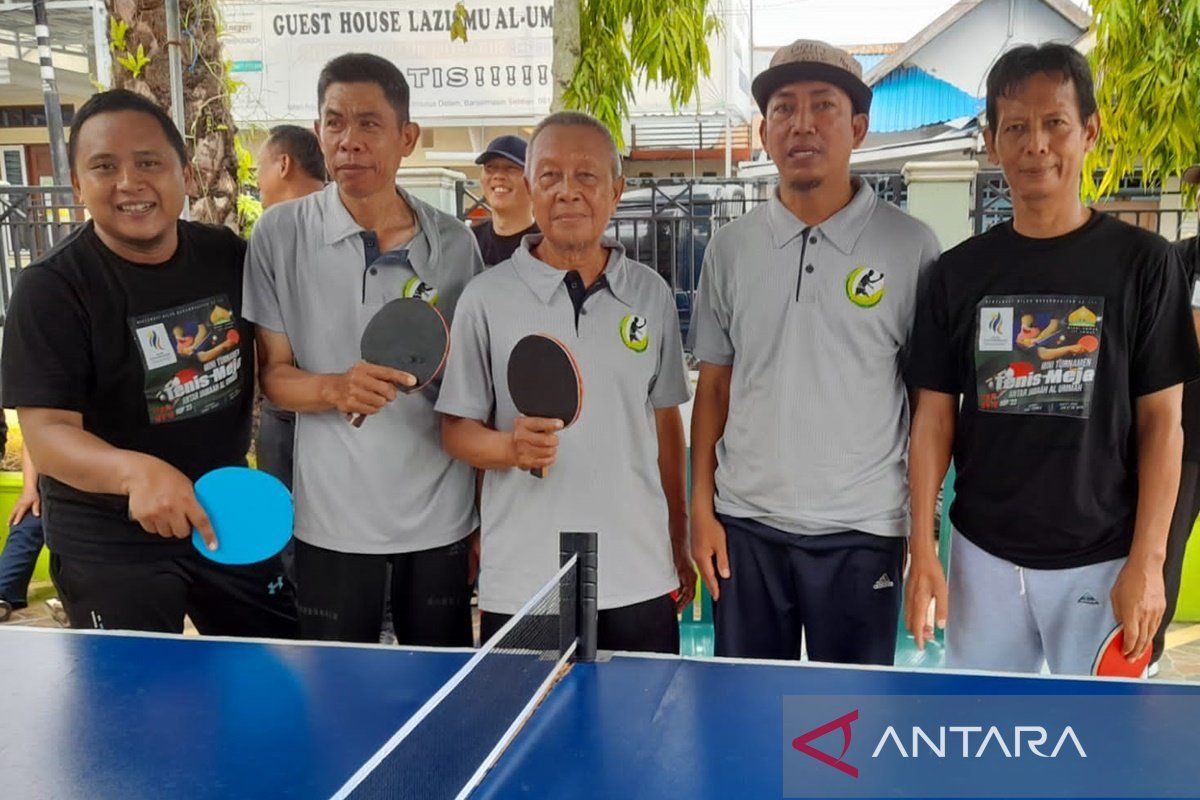 Jamaah Al Muhajirin dan Al Ummah gelar kompetisi tenis meja