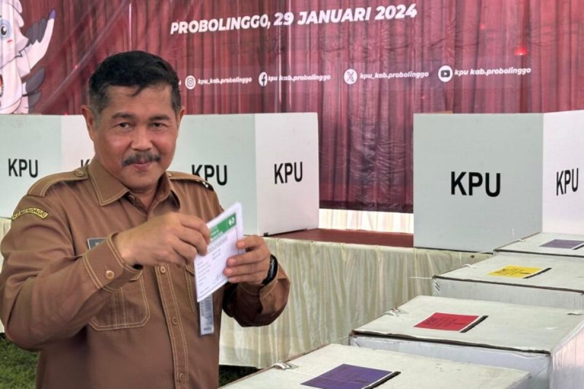 KPU Probolinggo simulasi pemungutan suara Pemilu 2024