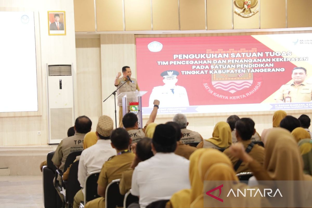 Pemkab Tangerang bentuk Satgas TPPK di lingkup satuan pendidikan