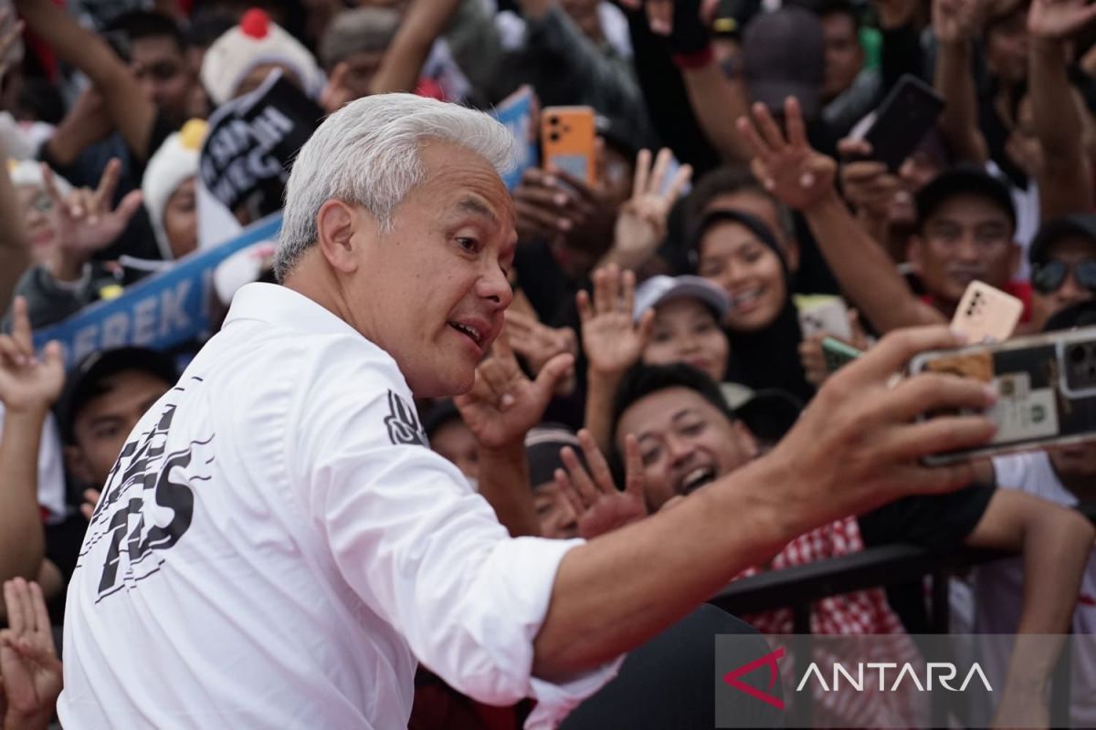 Ganjar janjikan pendidikan gratis dalam kampanye di Yogyakarta