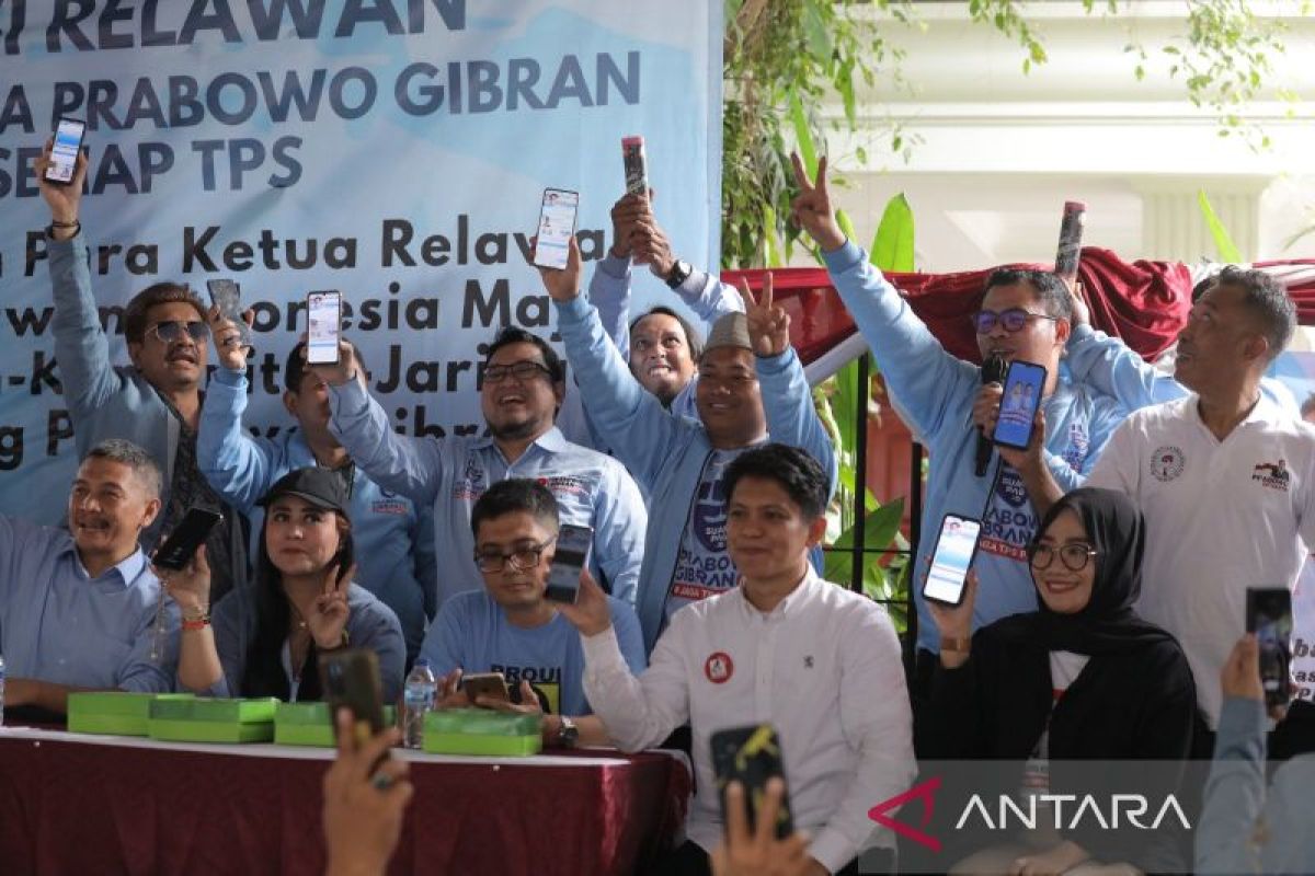Cegah golput, Relawan Prabowo-Gibran buat aplikasi Suarapagi.id