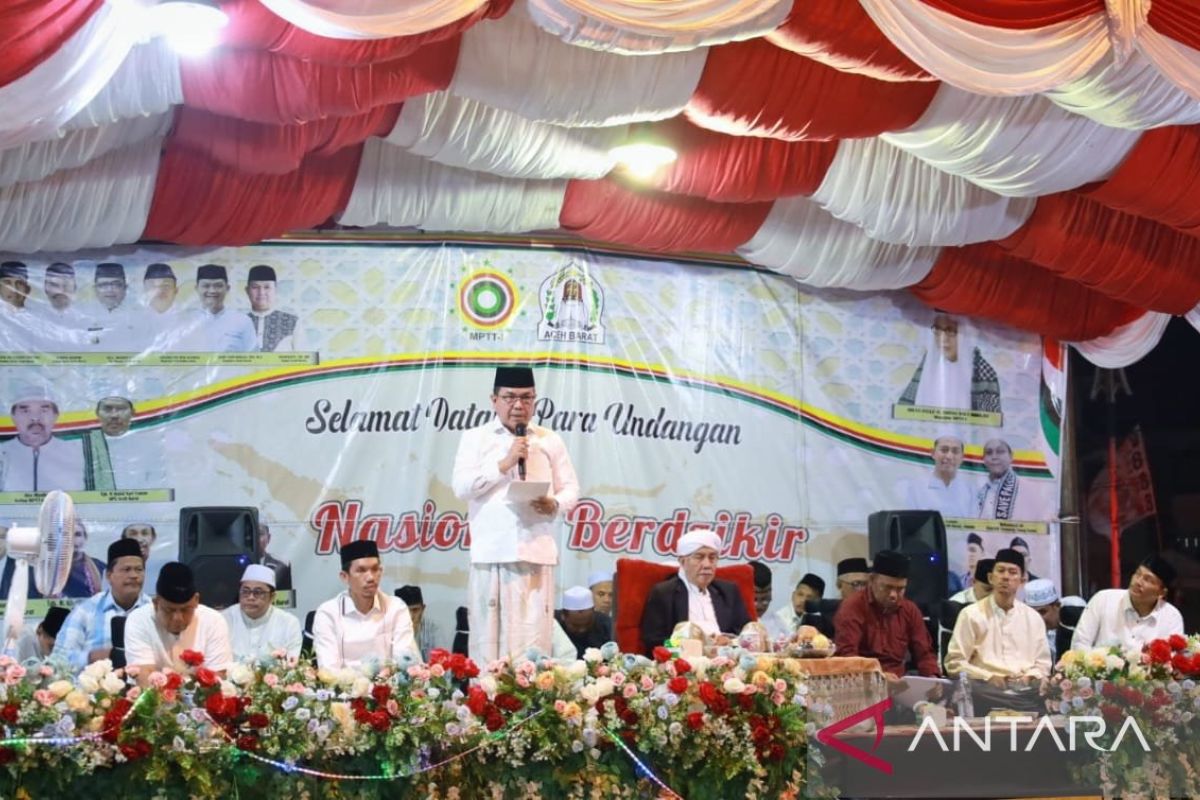 Pemkab Aceh Barat gelar zikir bersama doakan Pemilu aman dan damai