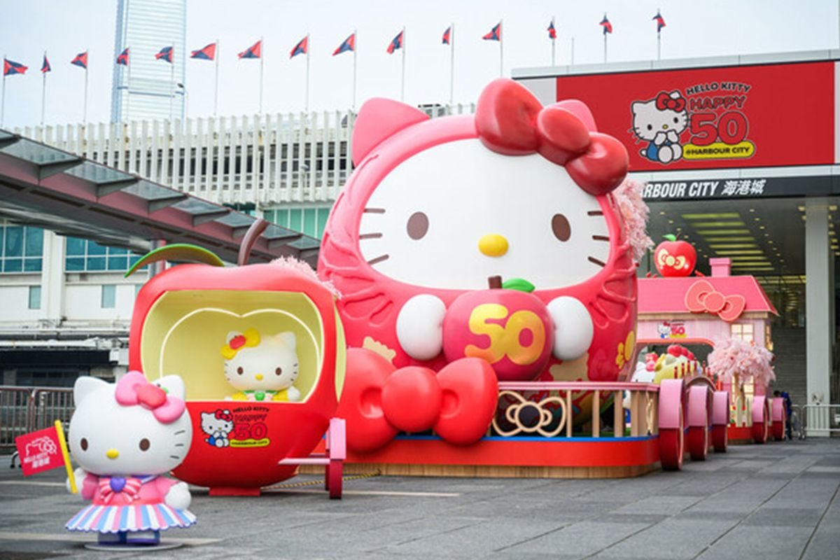 Hello Kitty merayakan "anniversary" ke-50 tahun di seluruh dunia pada 2024
