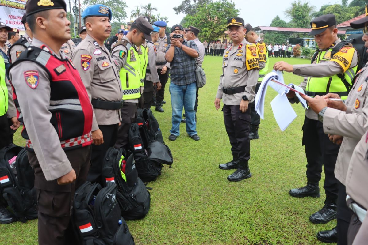 Pengamanan pemilu di Tanjabtim libatkan Satbrimob dan personel Polda Jambi