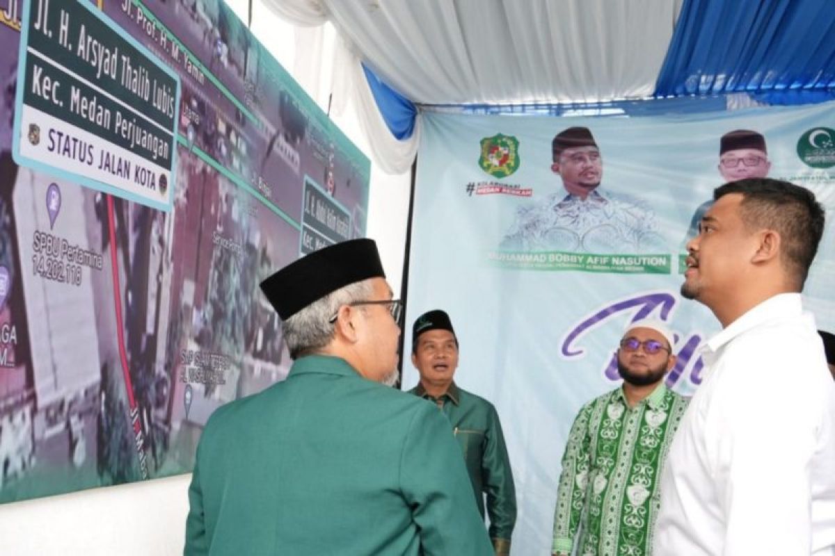 Wali Kota Medan tetapkan dua tokoh Al Washliyah jadi nama jalan