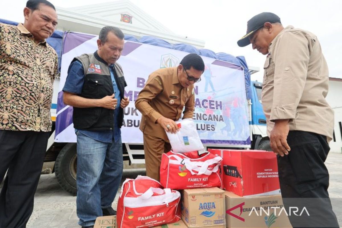 Pemprov salurkan bantuan bagi 109 korban rumah terbakar di Gayo Lues