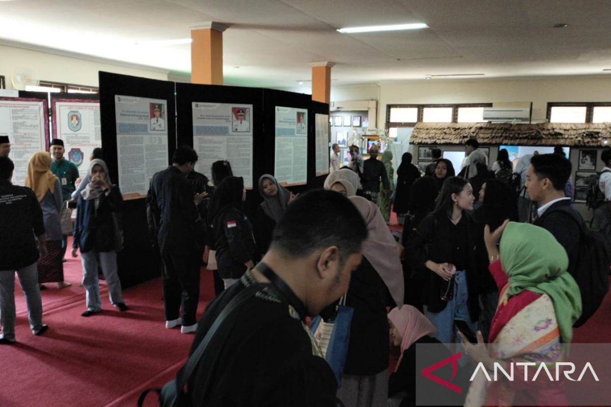 Dinas Arsipusda gelar pameran arsip sejarah pembangunan Kalimantan Barat