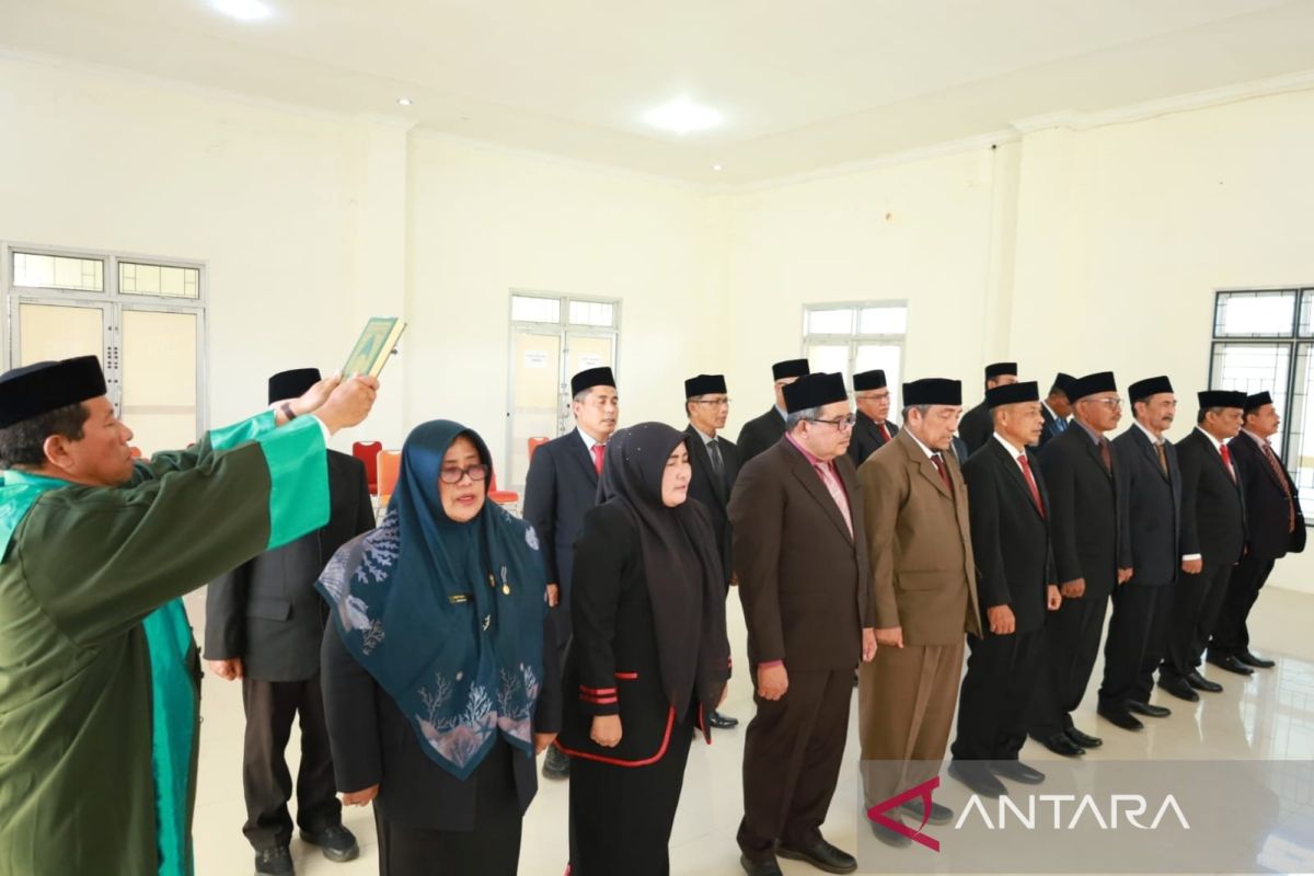 17 pejabat baru Pemkab Aceh Barat dilantik sesuai rekomendasi KASN