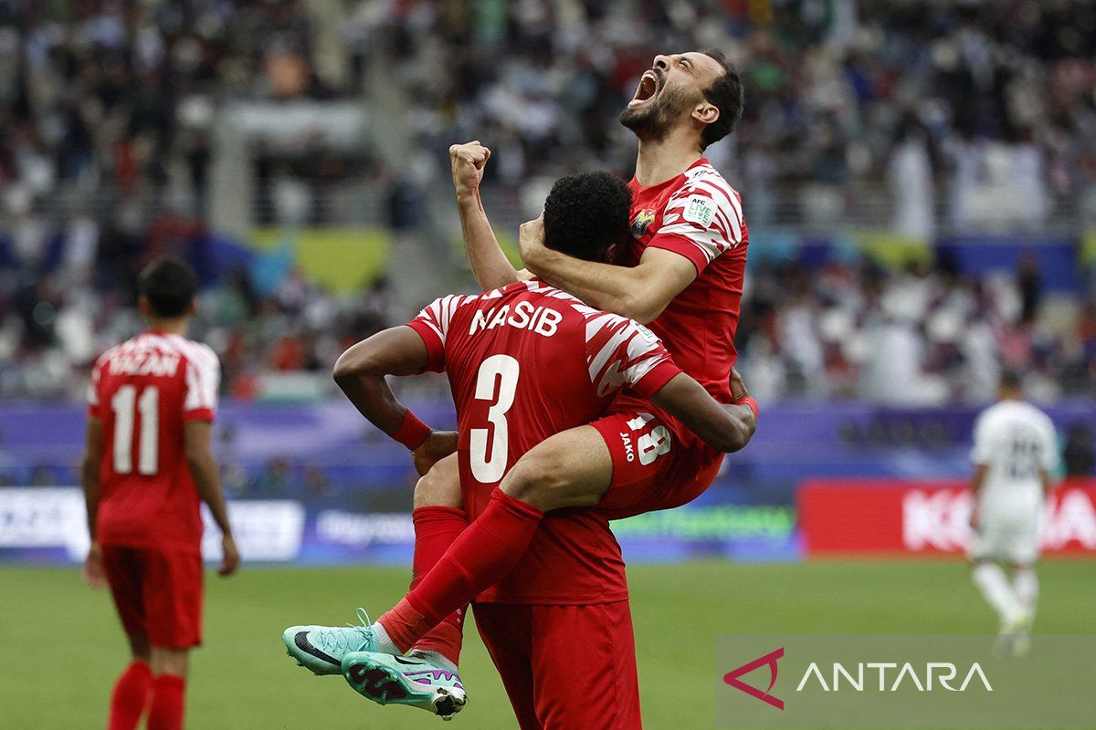 Jordania siap hadapi Tajikistan di perempat final Piala Asia