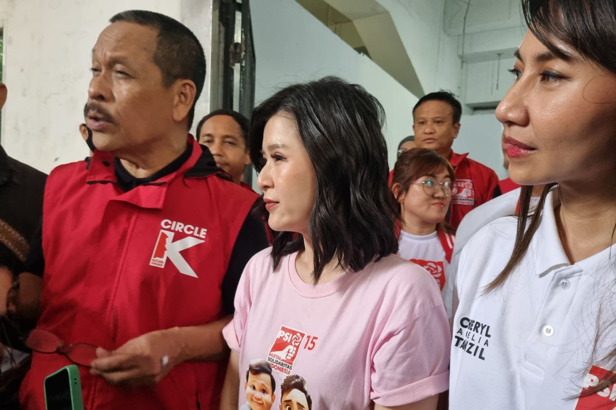 Grace Natalie memastikan PSI solid dukung Prabowo-Gibran