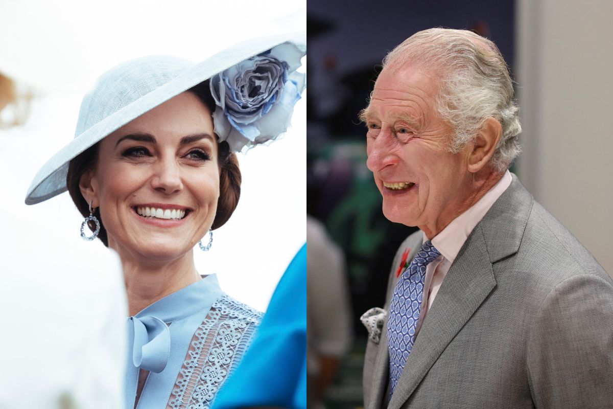 Kate Middleton dan Raja Charles III keluar dari rumah sakit
