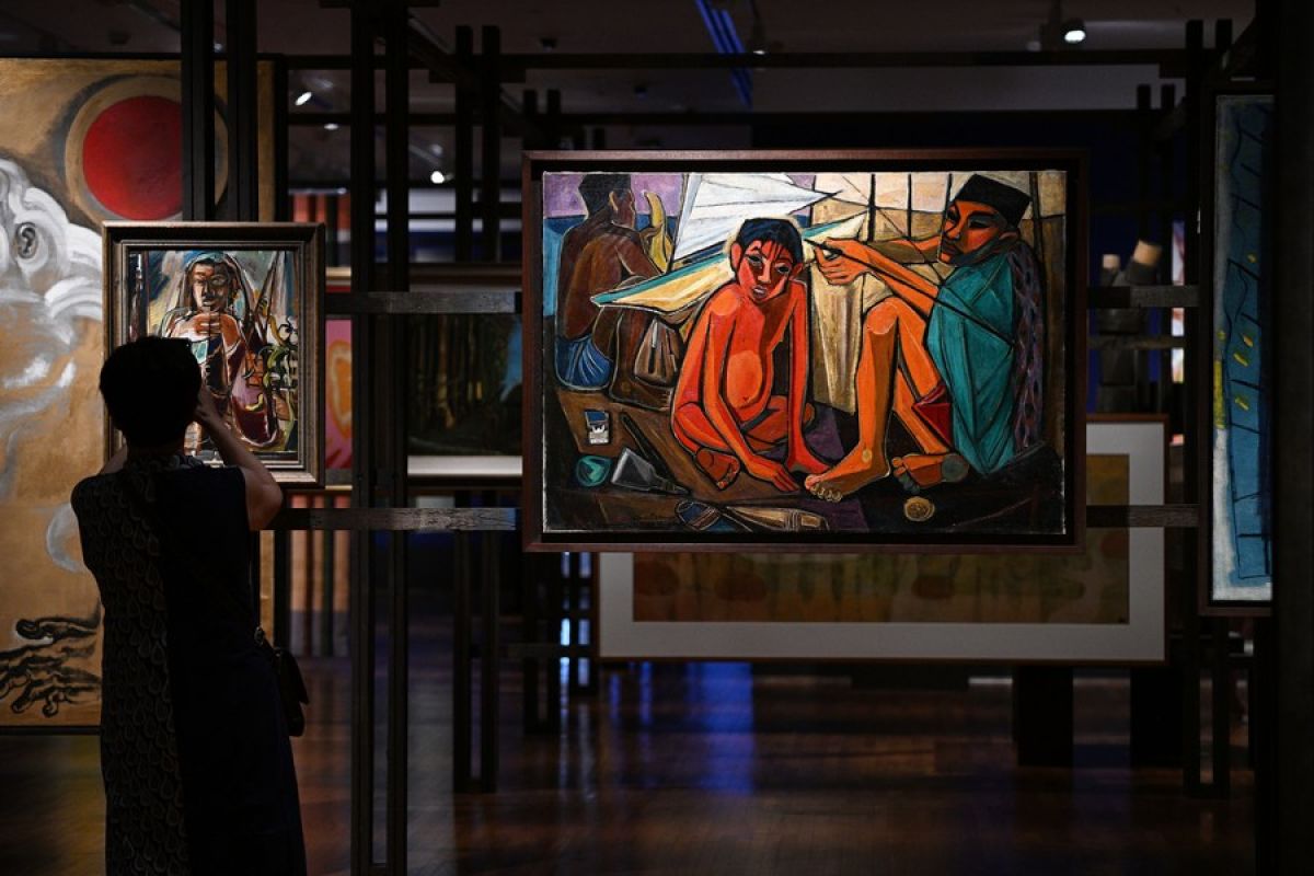 Menengok pameran seni Asia Tenggara dan Amerika Latin di Singapura