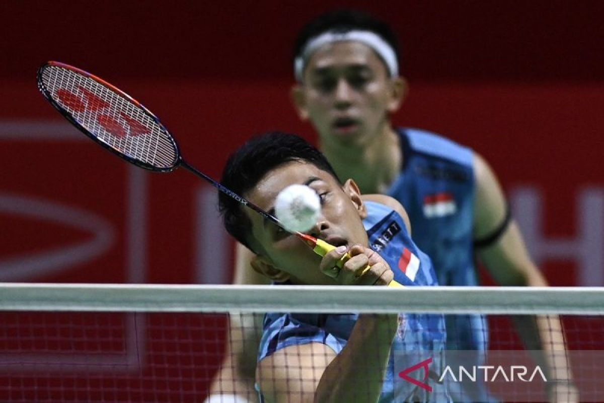 Fajar/Rian lolos perempat final French Open 2024