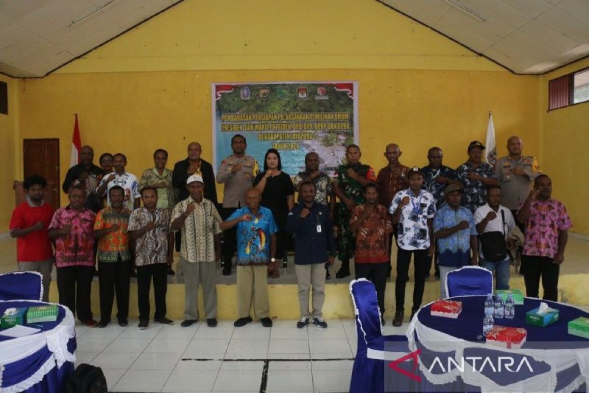 Pemkab Jayapura-Polres dialog bersama warga pastikan Pemilu sukses