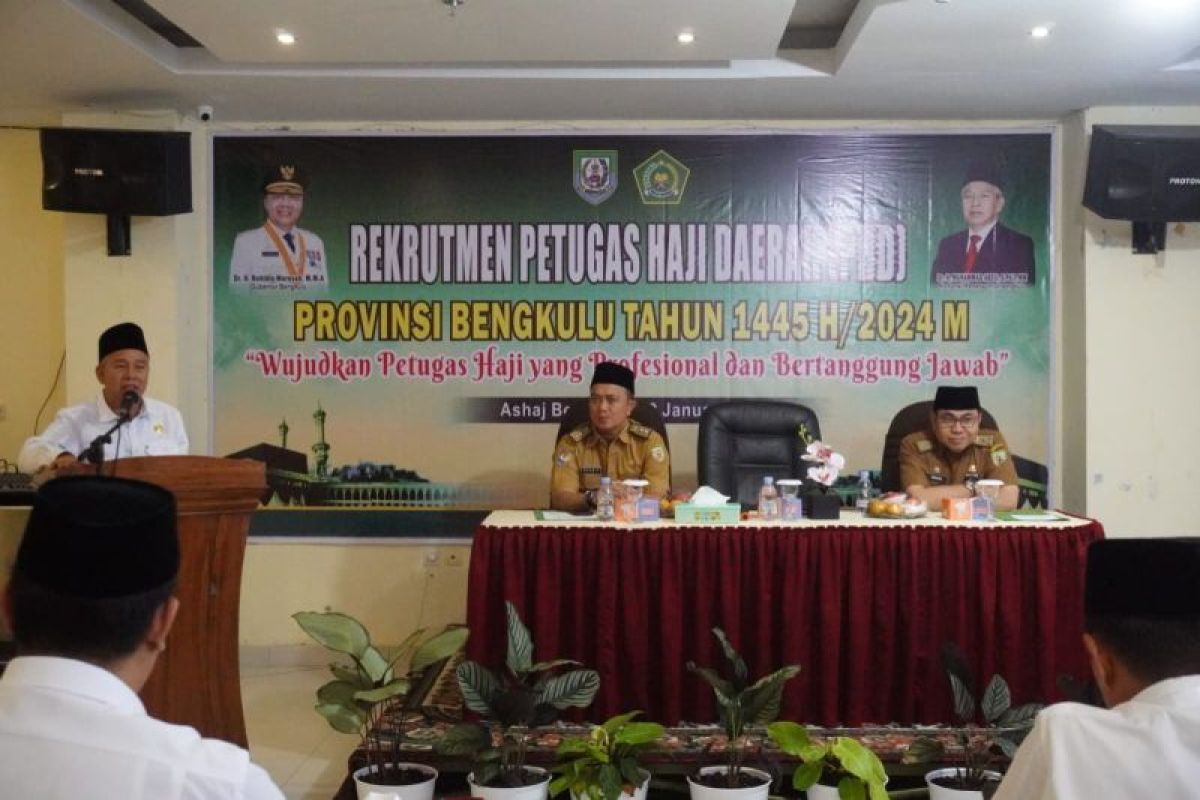 Pemprov Bengkulu seleksi petugas haji daerah 2024