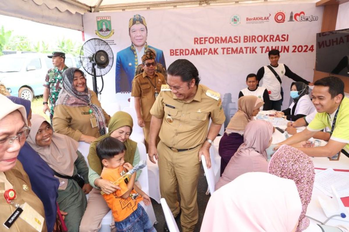 Pemprov Banten buka layanan kesehatan gratis bagi masyarakat