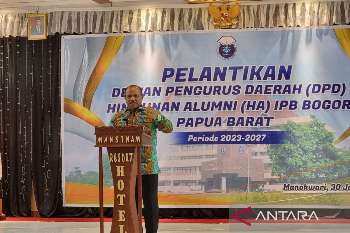 Pemprov Papua Barat tantang alumni IPB konsepkan pengembangan pertanian