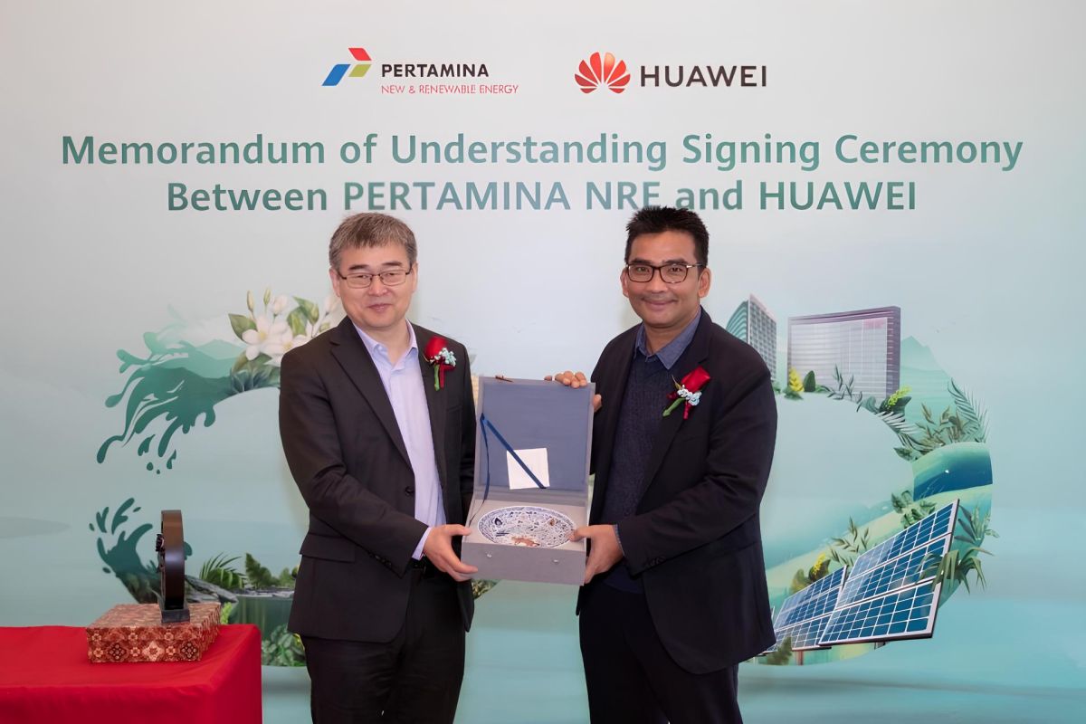 Pertamina NRE gandeng Huawei dalam pengembangan EBT dan smart grid
