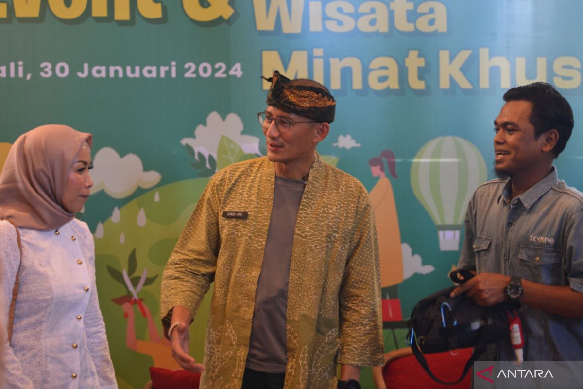 Menparekraf: Event di Bali 2024 buka 4,4 juta lowongan kerja