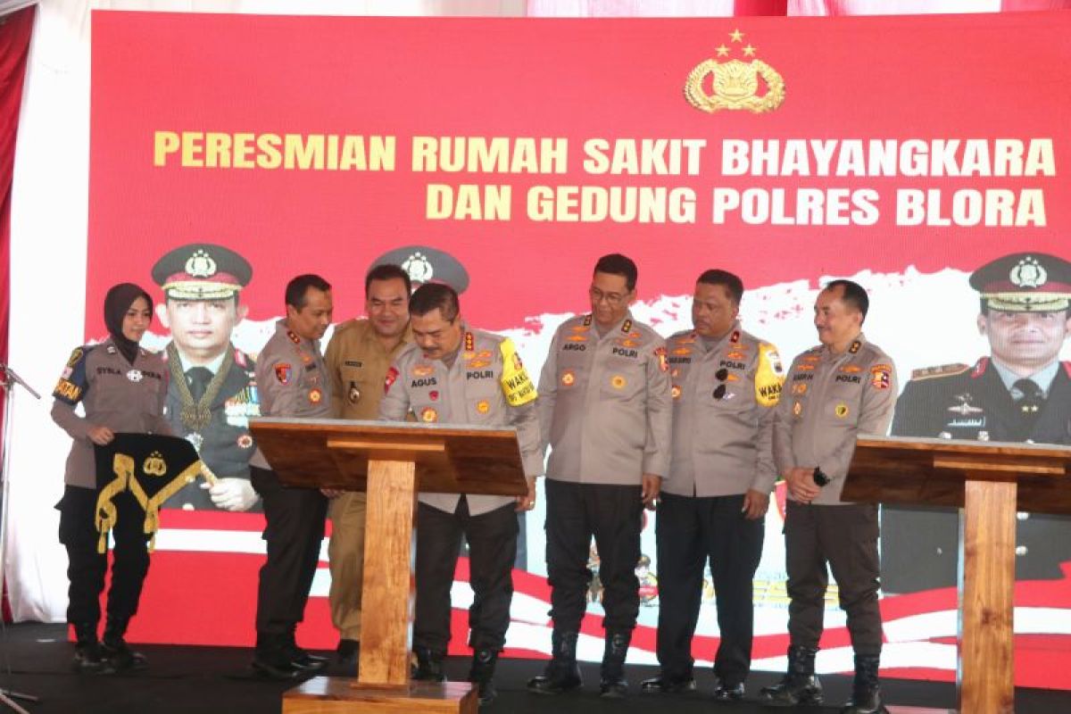 Police inaugurate Bhayangkara Hospital in Central Java's Blora