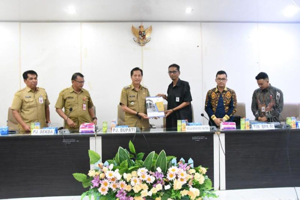 Pemkab Barut adakan entry meeting bersama BPK RI Kalteng