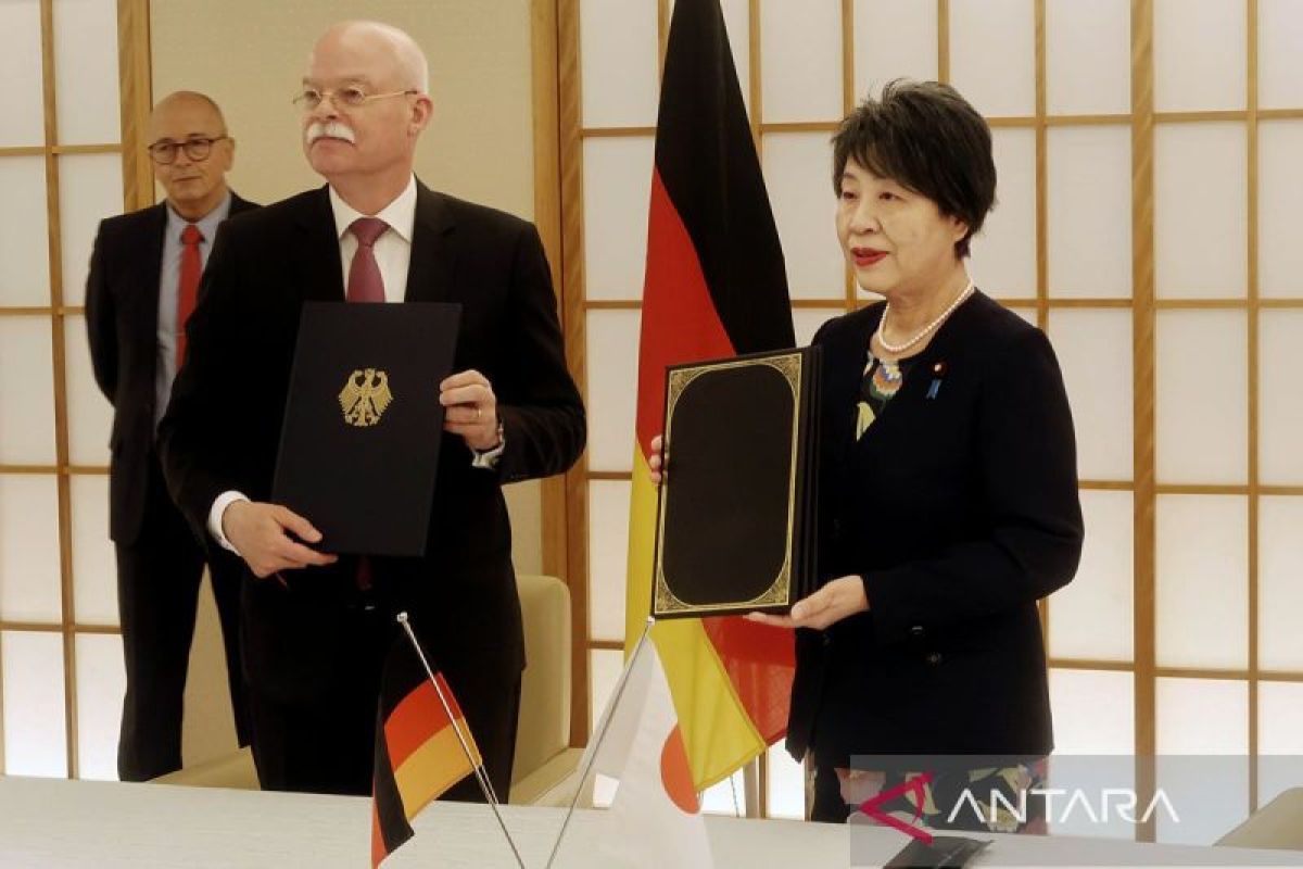 Jepang dan Jerman tandatangani perjanjian pembagian pasokan militer