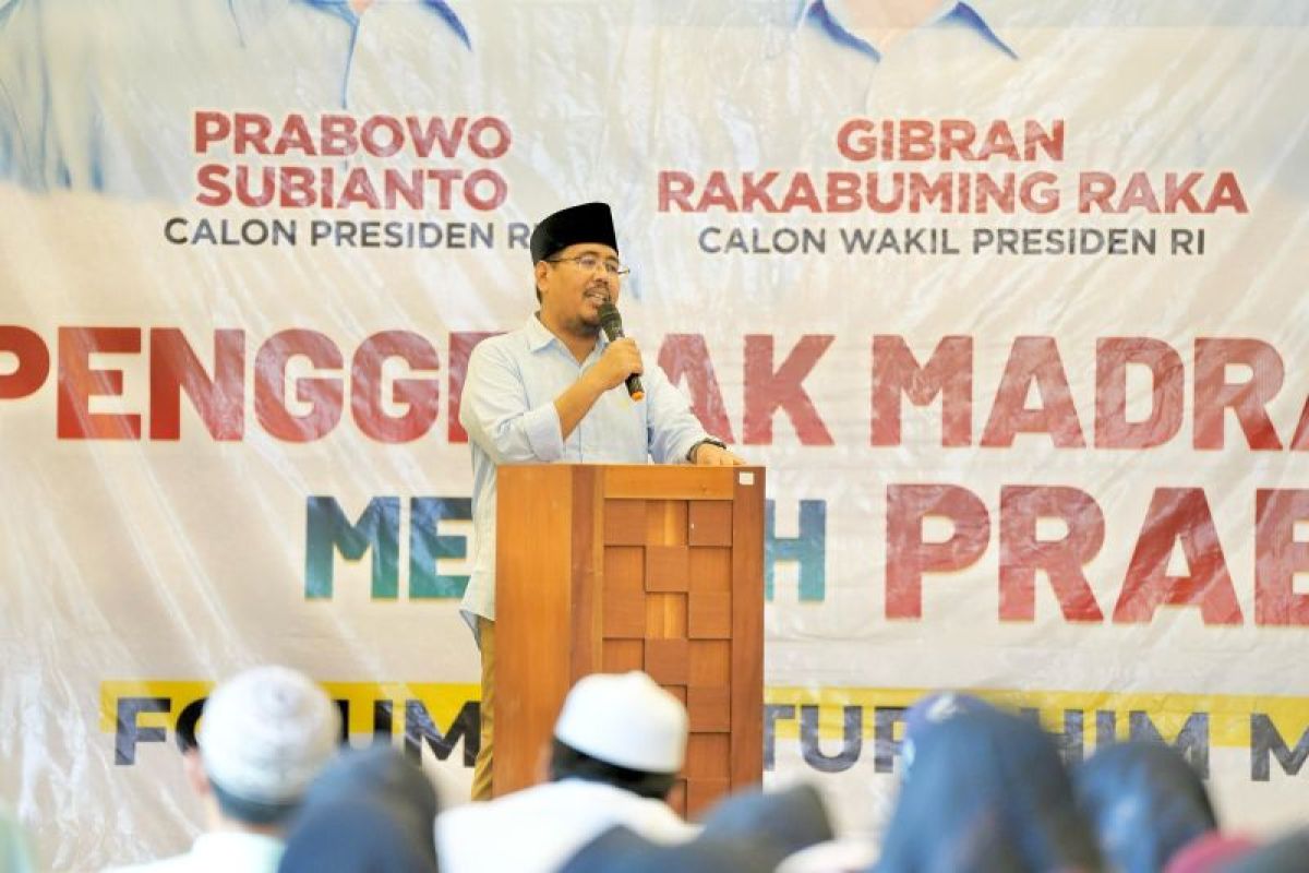 Gus Sadad sampaikan dukungan guru madin ke Prabowo-Gibran