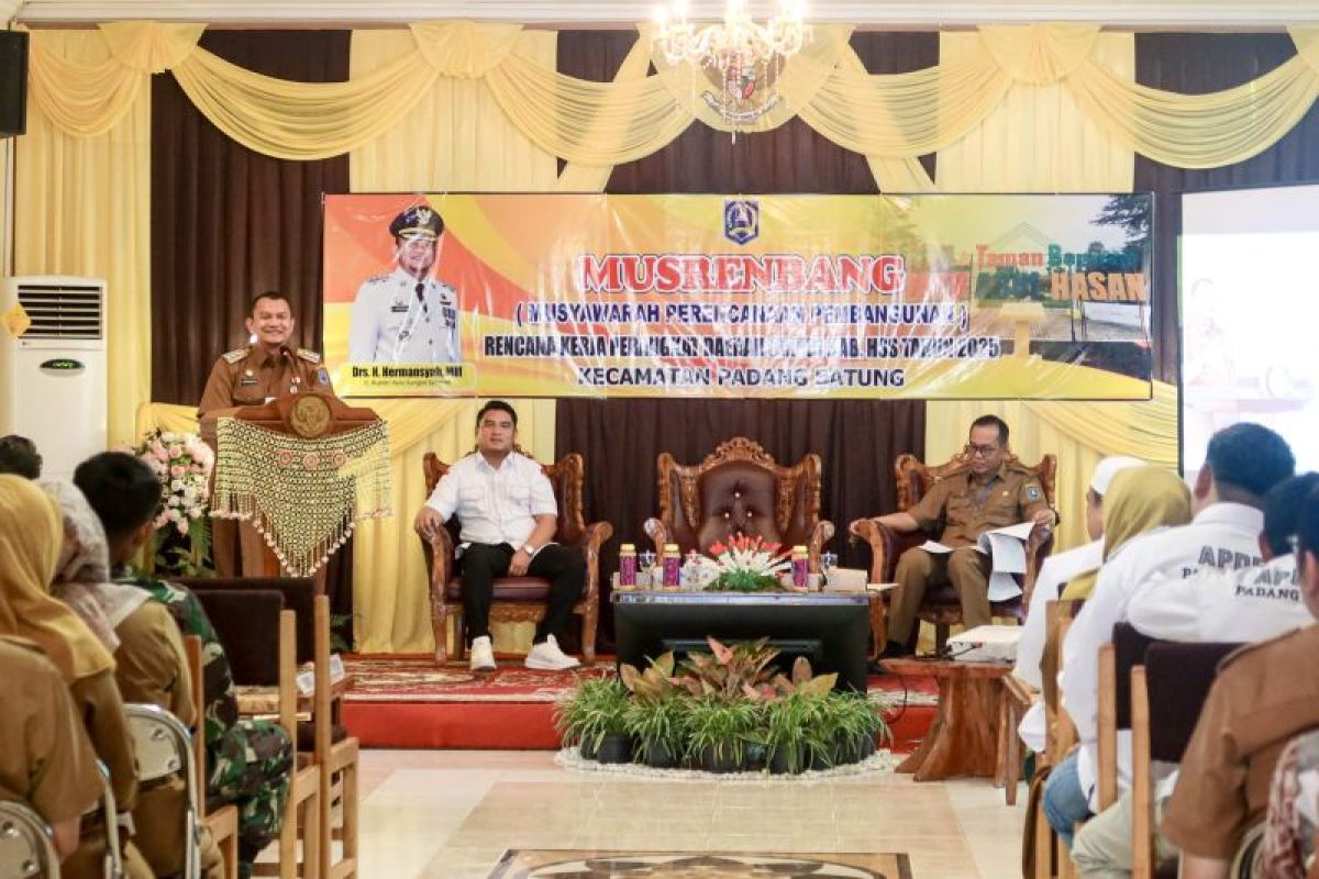 Musrenbang RKPD Kecamatan Padang Batung sepakati 35 usulan prioritas