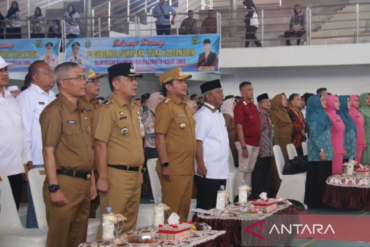 Pj Gubsu ajak pemda hingga masyarakat berkolaborasi sukseskan pemilu damai di Palas